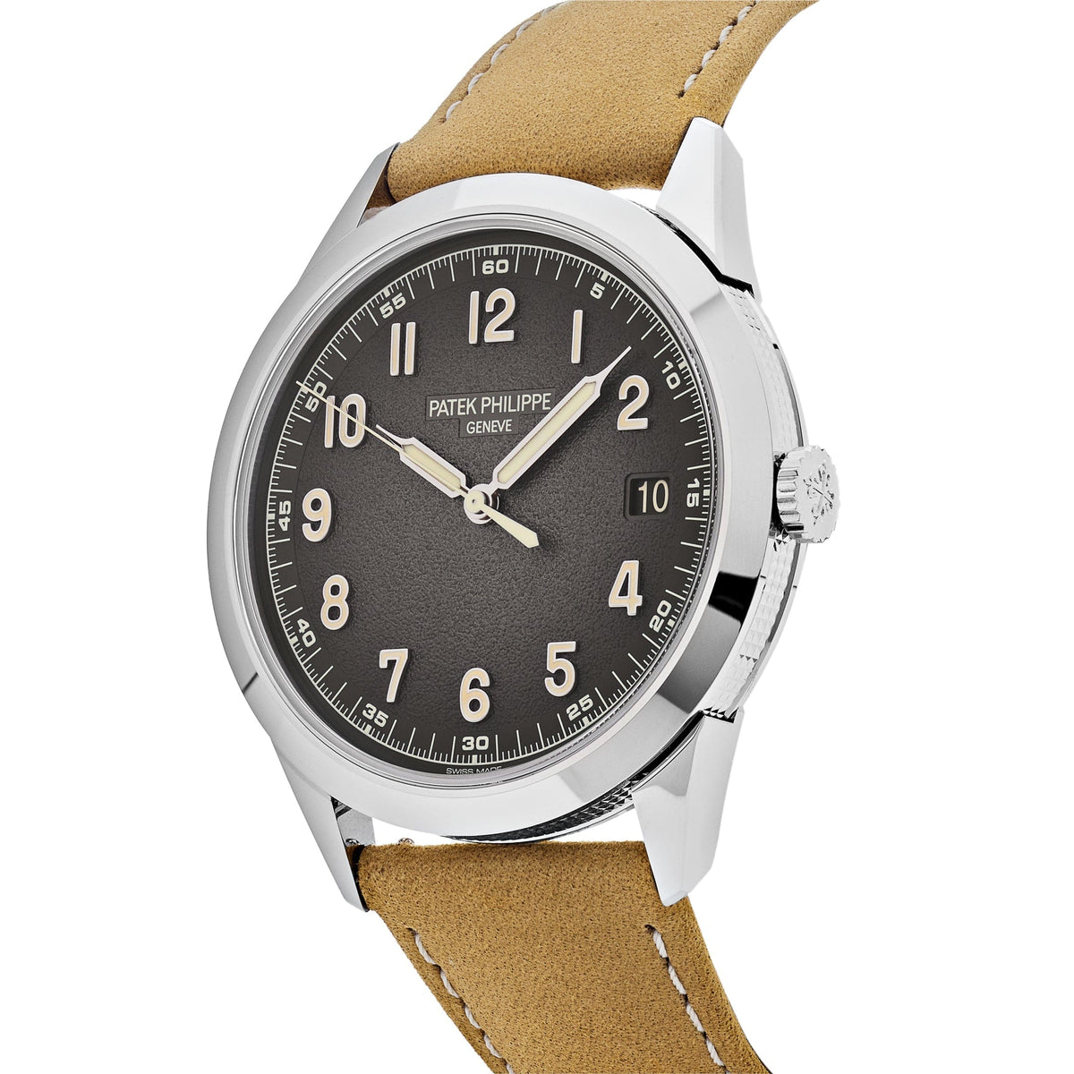 Patek Philippe Calatrava 5226G-001 White Gold Charcoal Dial Date (2025)