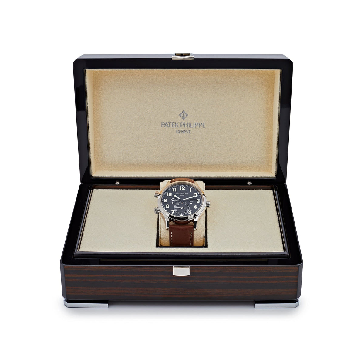 Patek Philippe Calatrava 5524G-001 'Pilot' Travel Time White Gold (2023)