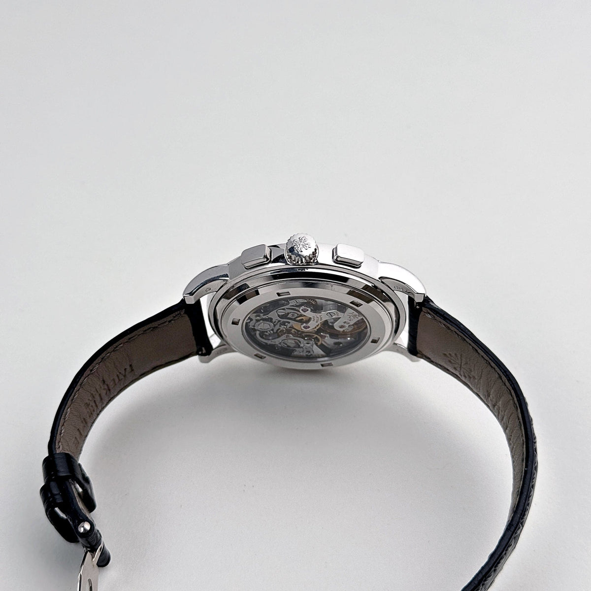 Patek Philippe Complications 5070G-001 Annual Calendar Chronograph White Gold Silver Dial (2007)