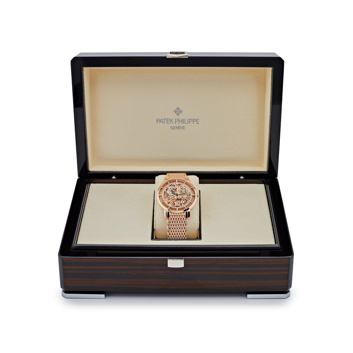 Patek Philippe Calatrava Complications 5180/1R-001 Rose Gold Skeleton Dial (2024)