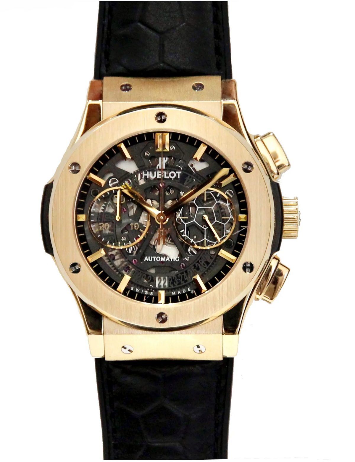 Hublot Classic Fusion Limited Edition 'Pele' 45mm Yellow Gold