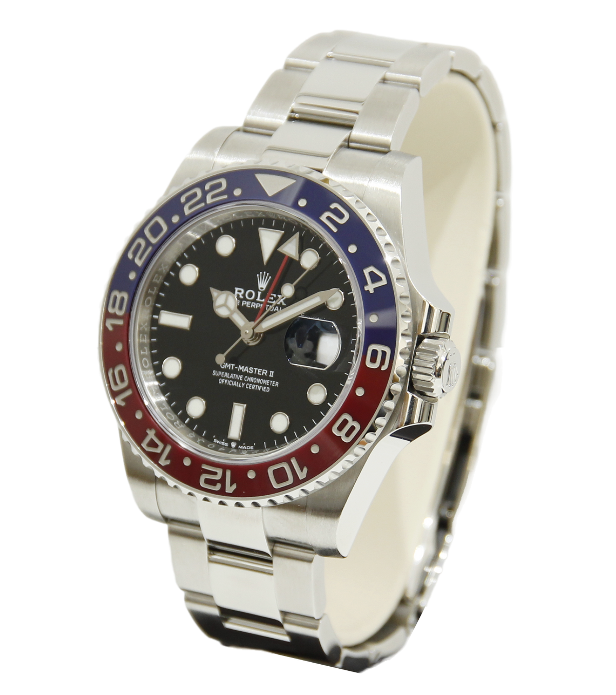 Rolex GMT Master II 'Pepsi' Stainless Steel Oyster Bracelet