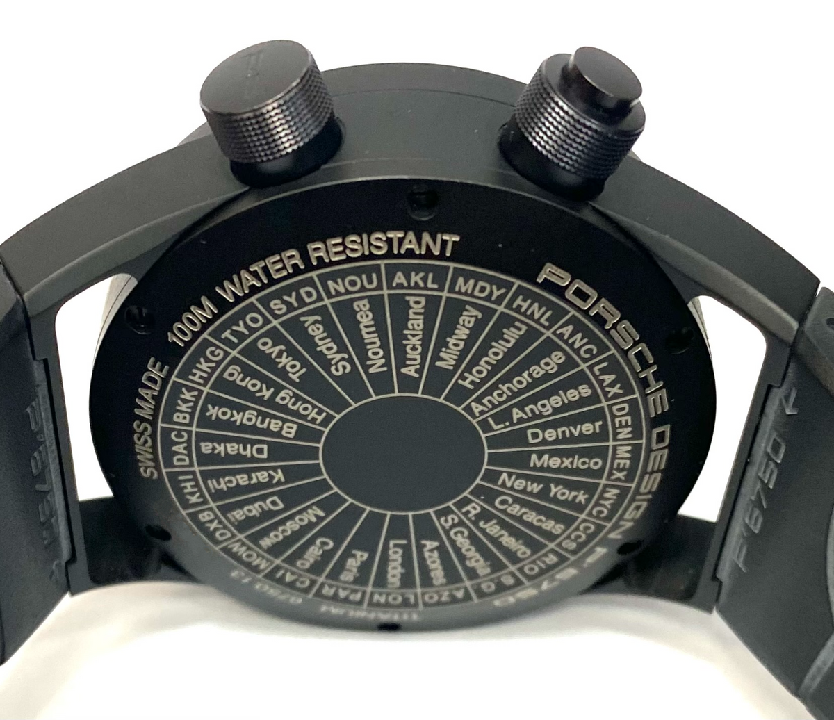 Porsche Design Worldtimer Black Titanium 45mm