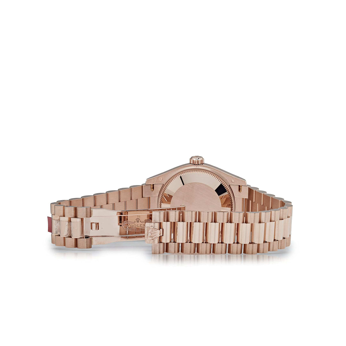 Rolex Datejust 278275 'Ladies' Rose Gold Diamond Chocolate Dial President (2024)