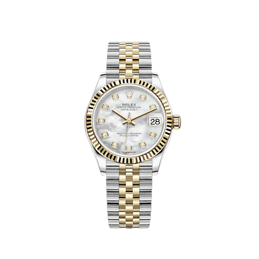 Rolex Datejust 278273 'Ladies' Yellow Gold Stainless Steel Mother of Pearl Diamond Dial (2025)