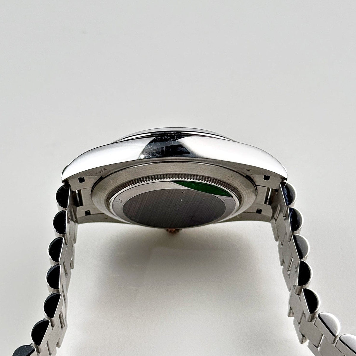 Rolex Day-Date 228206 Platinum  Olive Green Arabic Dial
