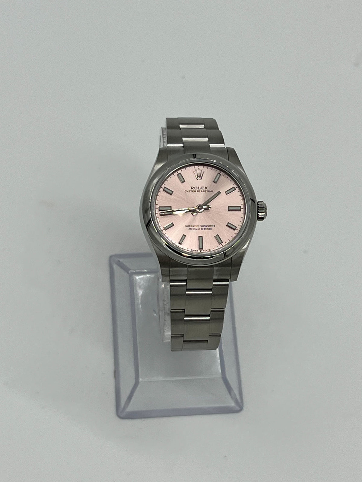 Rolex Oyster Perpetual 277200 'Ladies' Stainless Steel Pink Dial