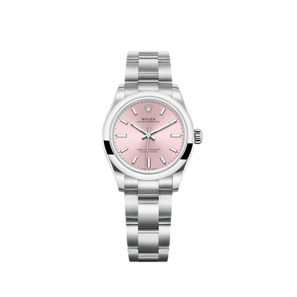 Rolex Oyster Perpetual 277200 'Ladies' Stainless Steel Pink Dial