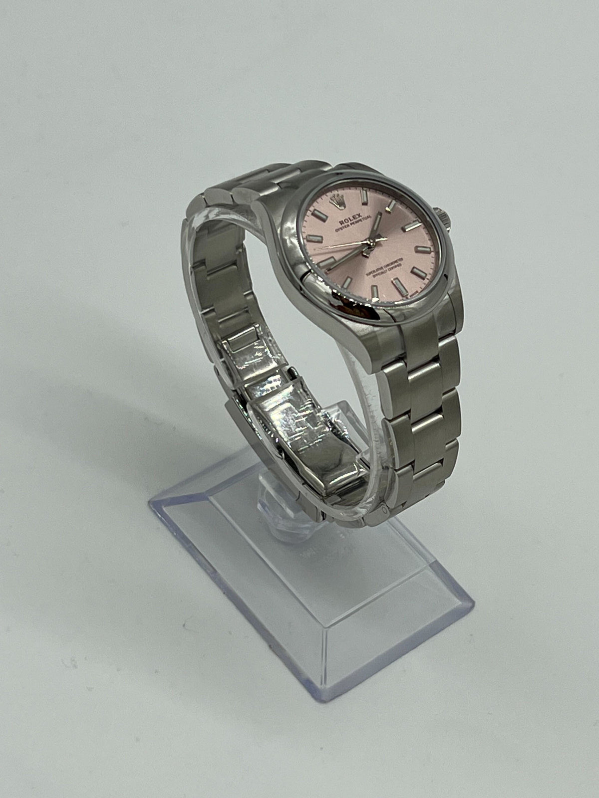 Rolex Oyster Perpetual 277200 'Ladies' Stainless Steel Pink Dial