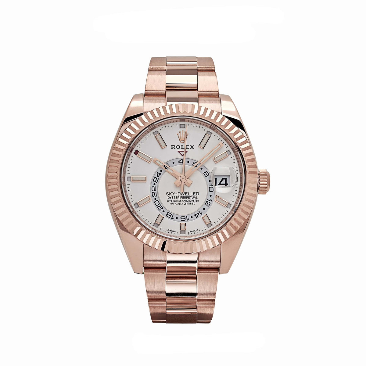 Rolex Sky-Dweller 326935 Rose Gold White Dial (2023)