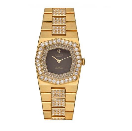 Rolex Cellini 4662 Yellow Gold and Diamond 25mm