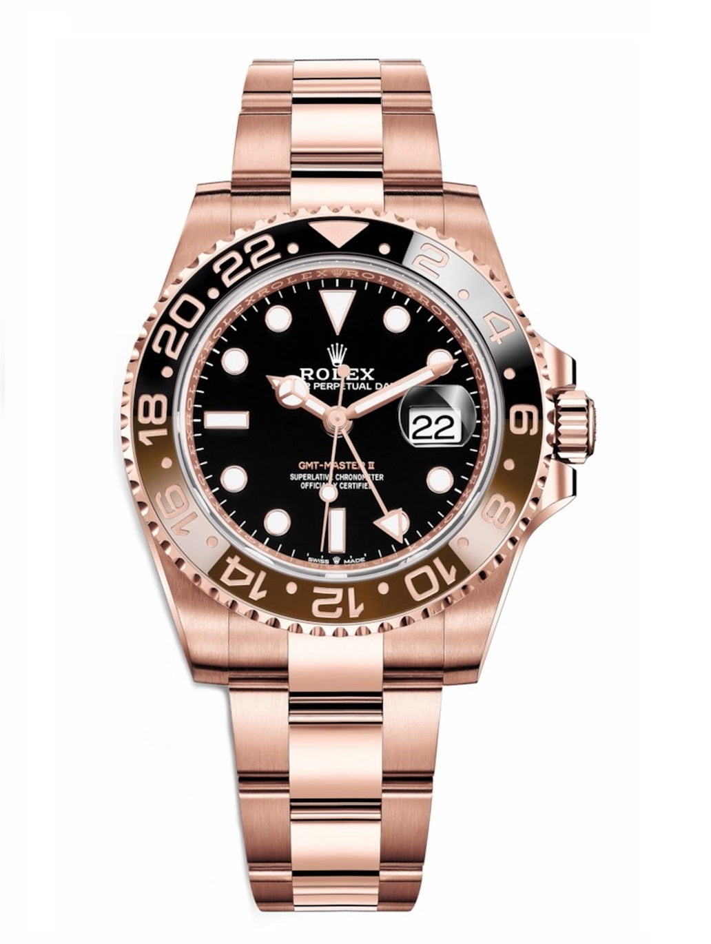 Rolex GMT-Master II 'Root Beer' Rose Gold 40mm