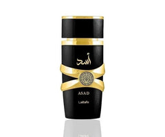 Lattafa Asad Eau de Parfum 3.4 oz / 100ml Spray – Long Lasting Luxury Fragrance