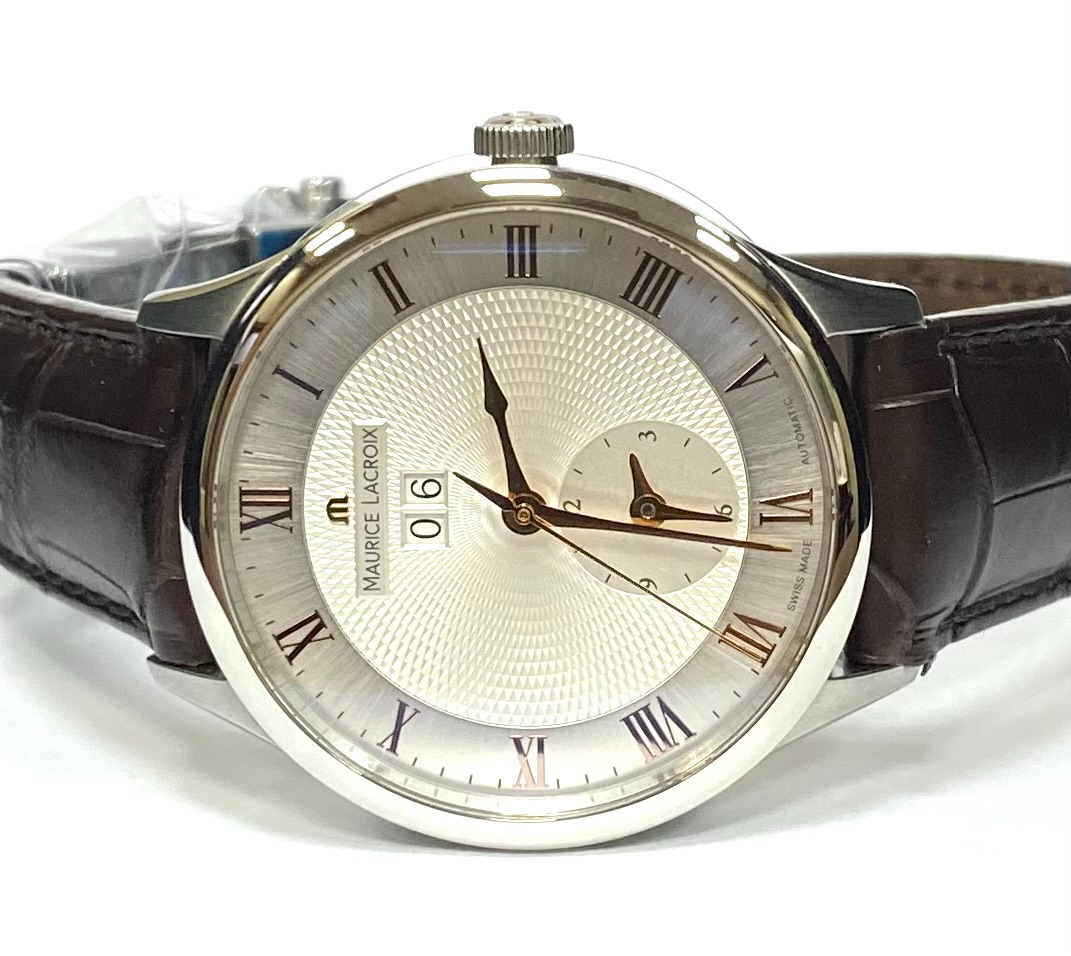 Maurice Lacroix Date Masterpiece Tradition Stainless Steel 40mm