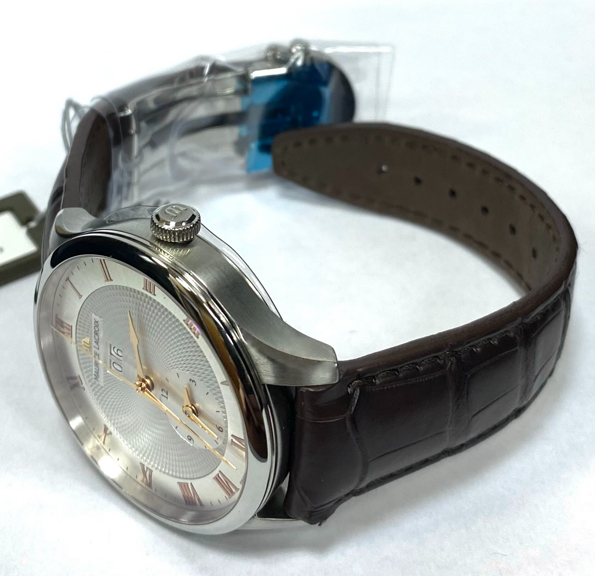 Maurice Lacroix Date Masterpiece Tradition Stainless Steel 40mm