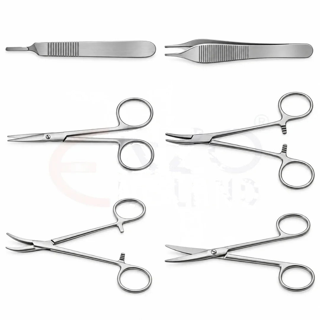 Suture Instrument Set for Doctor’s Office Use