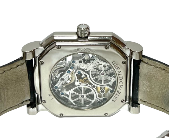 Gerald Charles Maestro Tourbillon Skeleton Case #1 White gold Gc35 Maestro.97 Squelette 42mm
