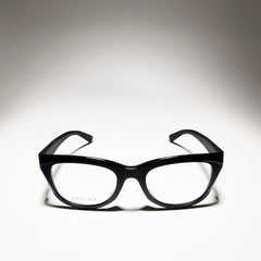 Geometric optical frame - black