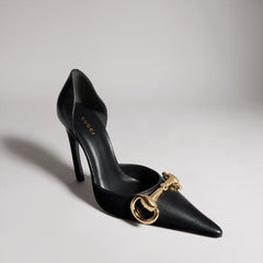 Women's Boulevard pump - black leather
