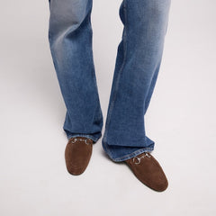 Women's Jordaan Soft loafer - dark brown suede