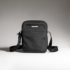 Gucci Tag small crossbody bag - black GG canvas