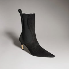 Women's Castello bootie - black suede