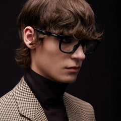 Rectangular optical frame - black