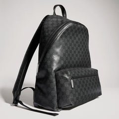Gucci Essence Classic medium backpack - black GG canvas