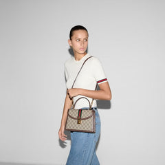 Ophidia medium top handle bag