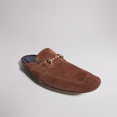 Men's Ragazzo slipper - brown suede