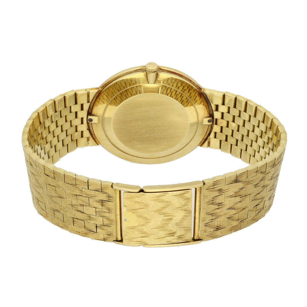 Vintage Rolex 18ct Yellow Gold Cellini 1980's 33mm Manual Watch